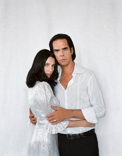 Susie and Nick Cave. (Photo: Polly Borland for Vogue UK)