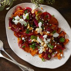 Dan Kluger's roasted butternut squash with spicy onions. (Photo: Food52)