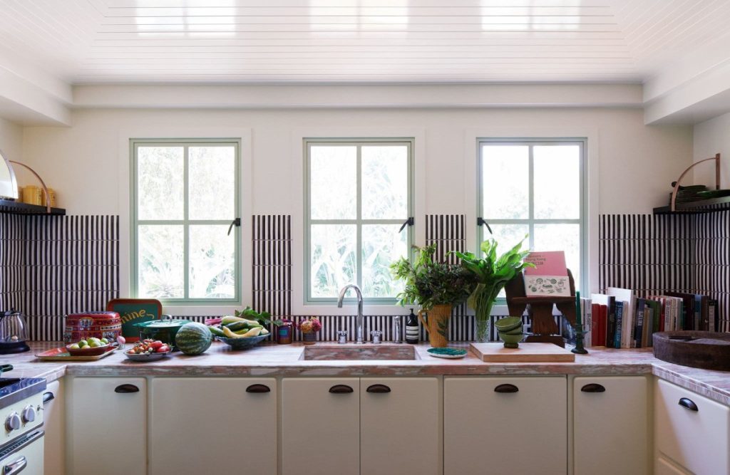 Kitchen at Flamingo Estate. (Photo: Simon Watson for NY Times Magazine)